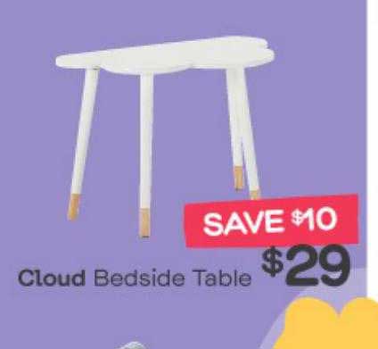 Fantastic Furniture Cloud Bedside Table