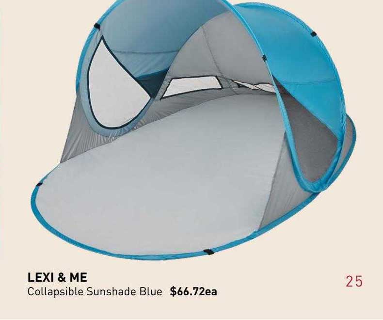 Pet Stock Lexi & Me Collapsible Sunshade Blue