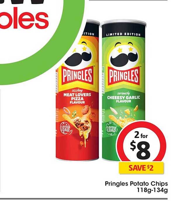 Pringles Potato Chips Offer at Coles