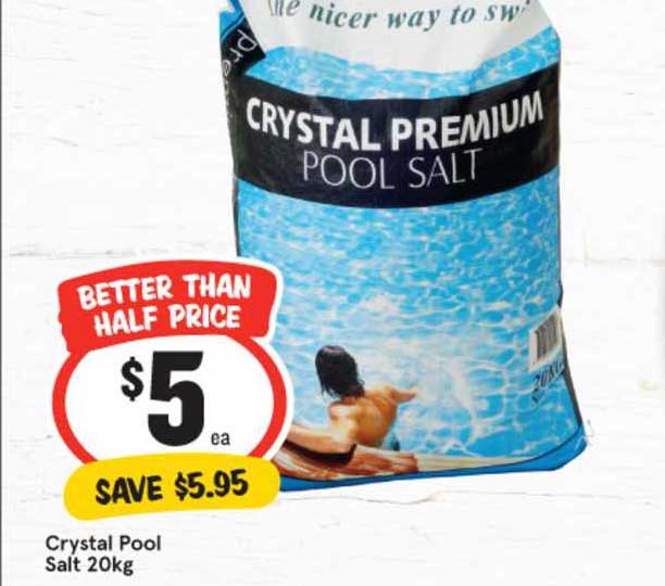 IGA Crystal Pool Salt