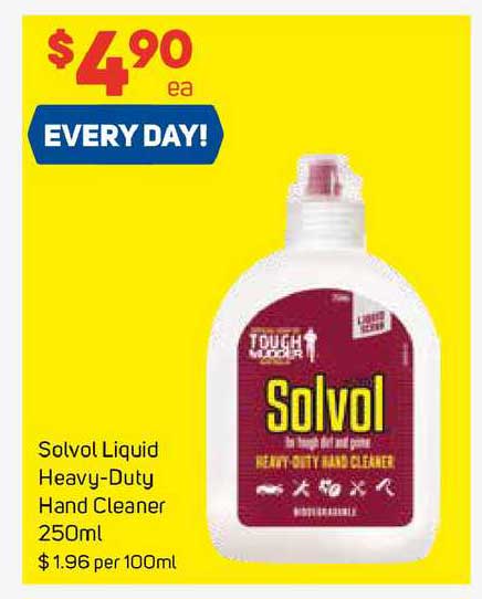 Heavy-Duty Hand Cleaner - SOLVOL