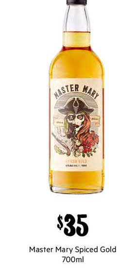 First Choice Liquor Master Mary Spiced Gold 700ml