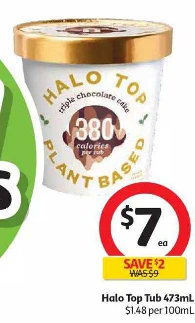 Halo Top Tub Offer at Coles