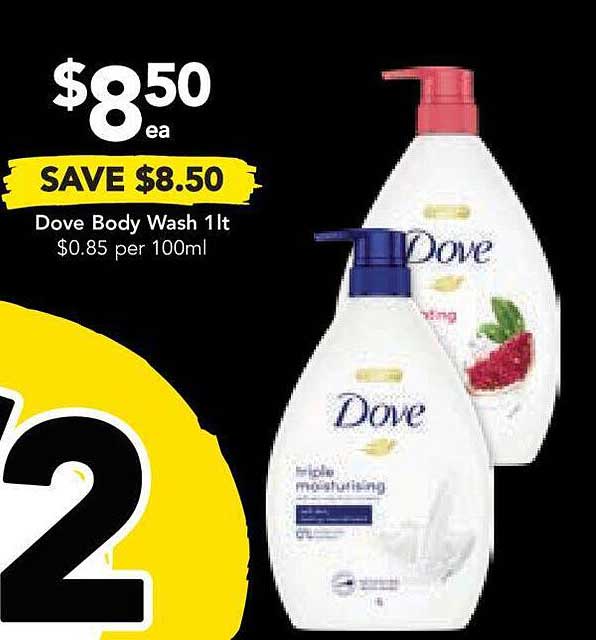 Dove Body Wash Offer at Drakes