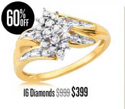 16 Diamonds Offer at Shiels - 1Catalogue.com.au