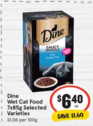 IGA Dine Wet Cat Food