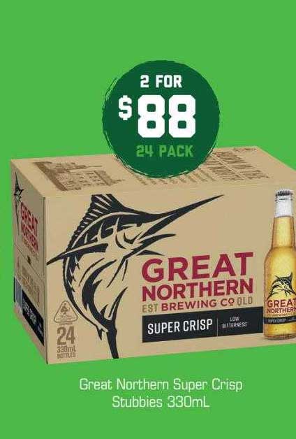 The Bottle-O Great Northerm Super Crisp Stubbies