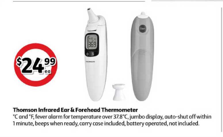 Coles Thomson Infrared Ear & Forhead Thermometer
