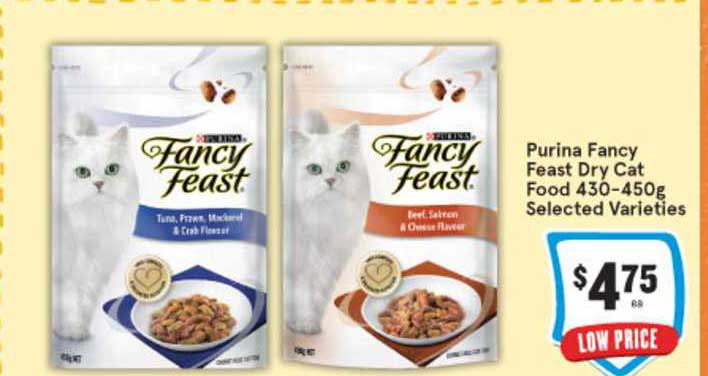 Purina Fancy Feast Dry Cat Food 430450g Offer at IGA