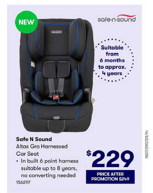 Safe N Sound Premier Convertible Car Seat Offer At Big W - Baby Car Seats Australia Big W