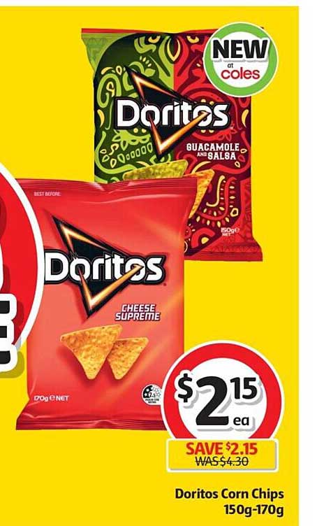 Doritos Corn Chips Offer at Coles