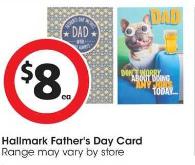 Hallmark Father's Day Card Offer at Coles - 1Catalogue.com.au