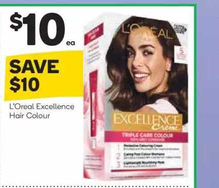 L'Oreal Excellence Hair Colour Offer at Woolworths