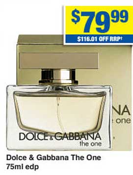 My Chemist Dolce & Gabbana The One 75ml Edp