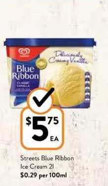 Streets Blue Ribbon Ice Cream68850 