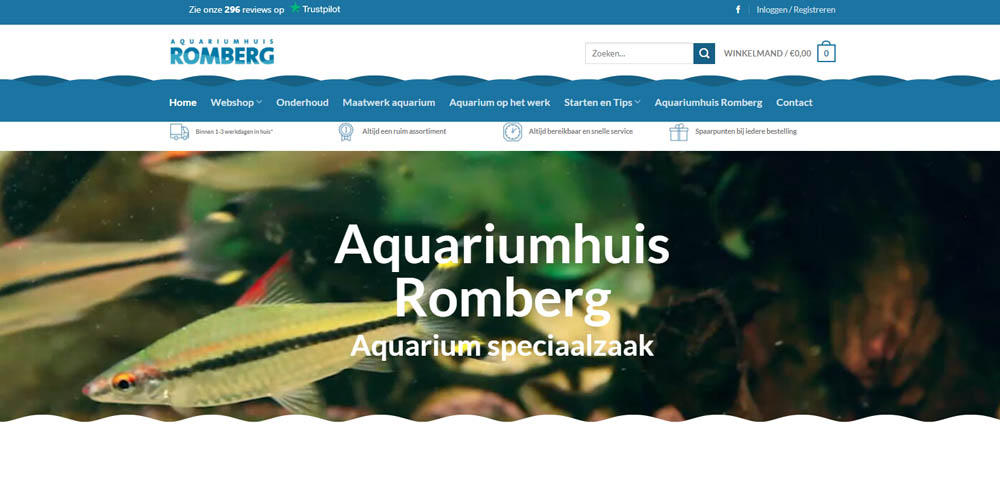 Aquariumhuis Romberg
