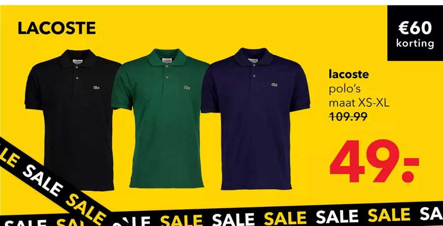 Makro discount lacoste polo