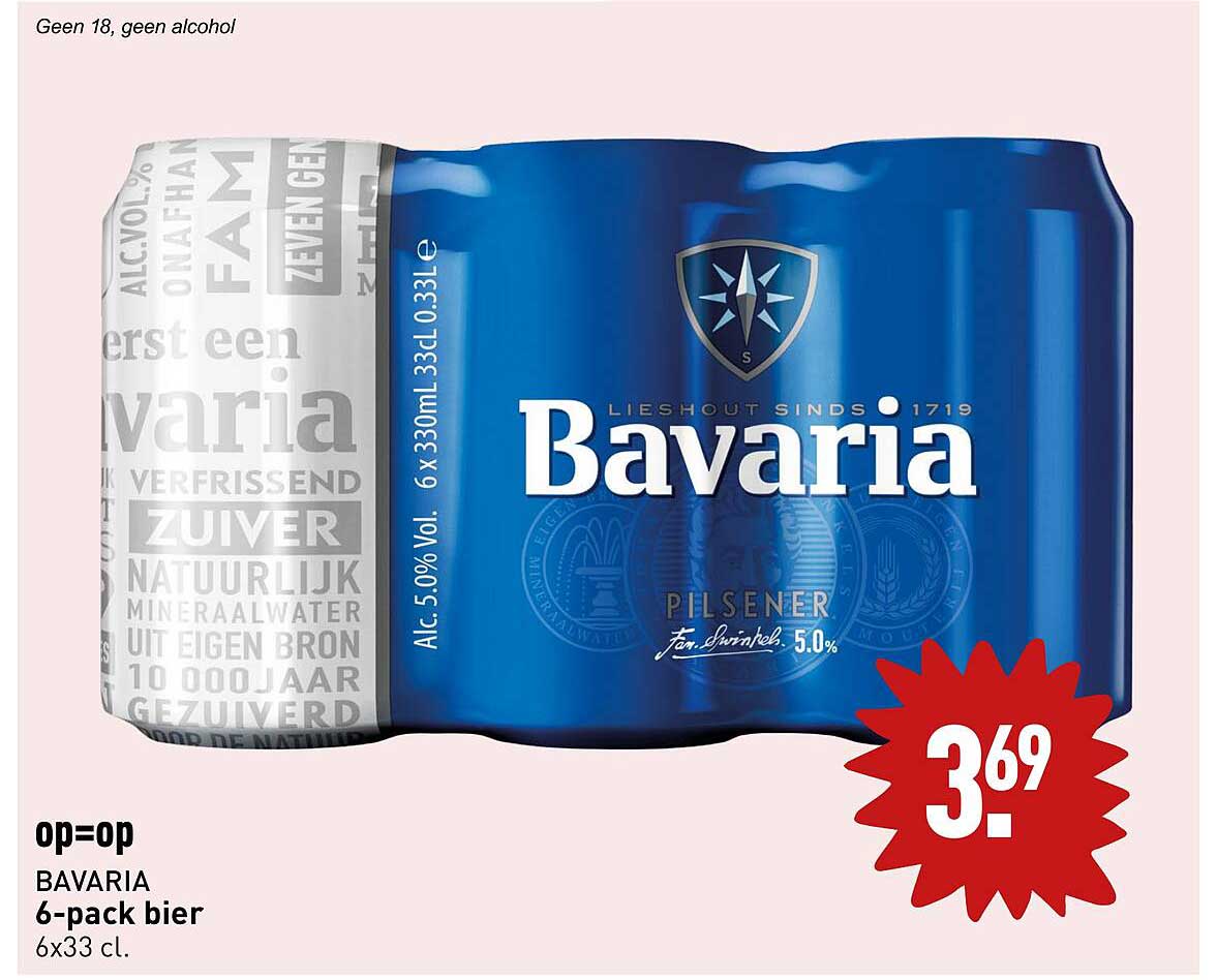 Bavaria 6-Pack Bier Aanbieding Bij ALDI - 1Folders.nl