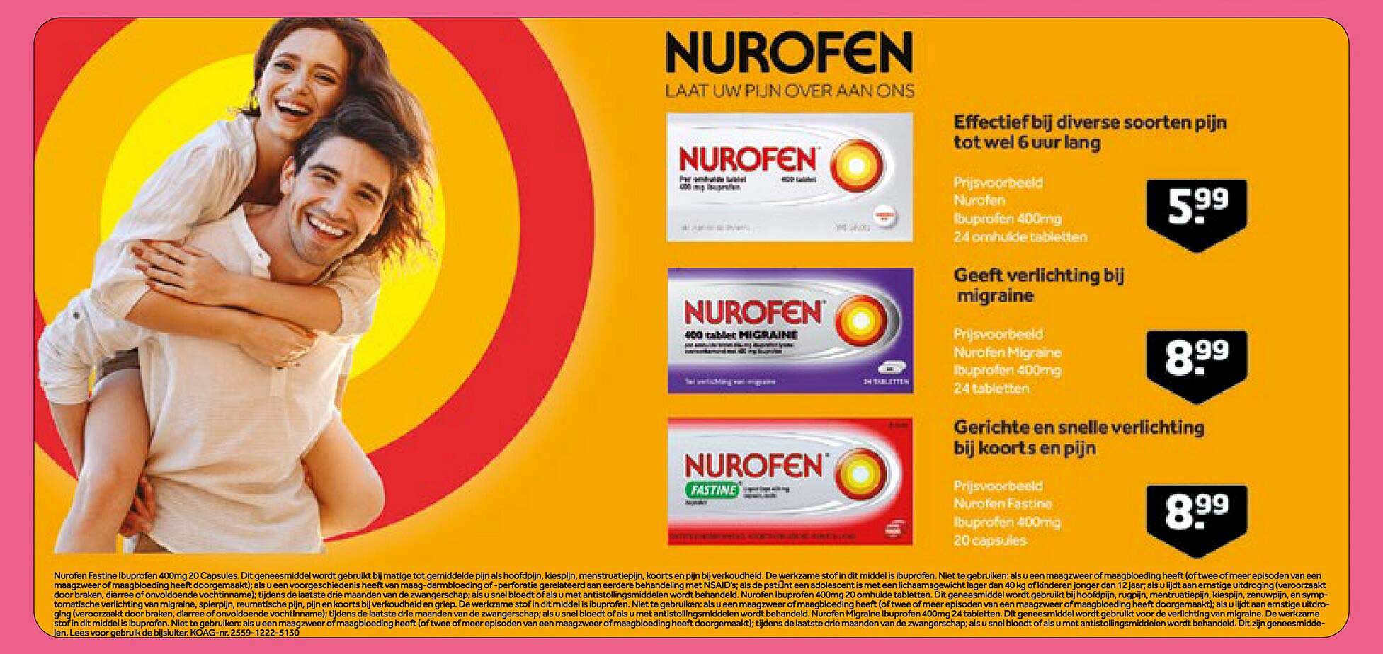 Nurofen Ibuprofen 400mg, Nurofen Migraine Ibuprofen 400mg Of Nurofen