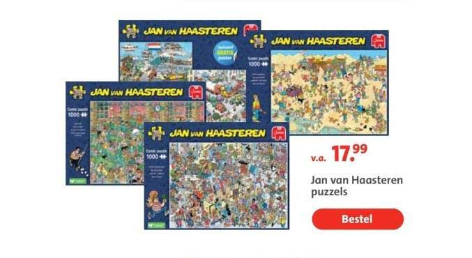 Jan Van Haasteren Puzzels Aanbieding bij Bruna - 1Folders.nl