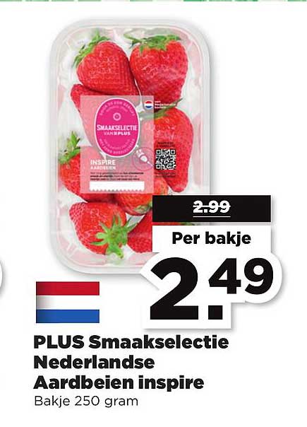 Plus Smaakselectie Nederlandse Aardbeien Inspire Aanbieding Bij Plus