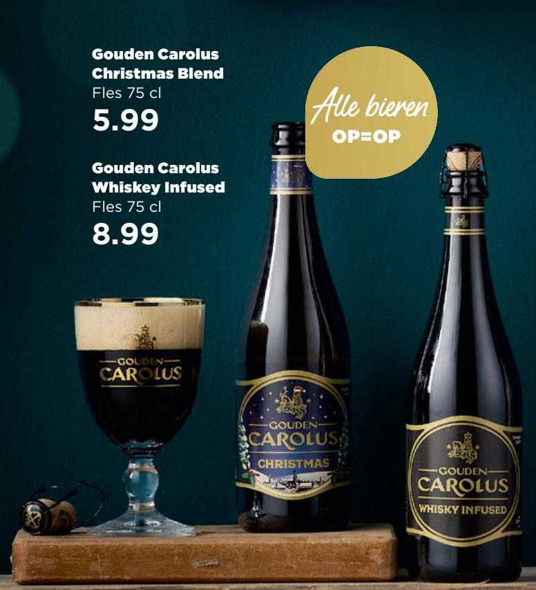 Gouden Carolus Christmas Blend Of Gouden Carolus Whiskey Infused