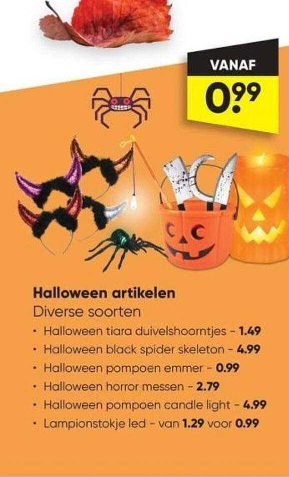 halloween artikelen