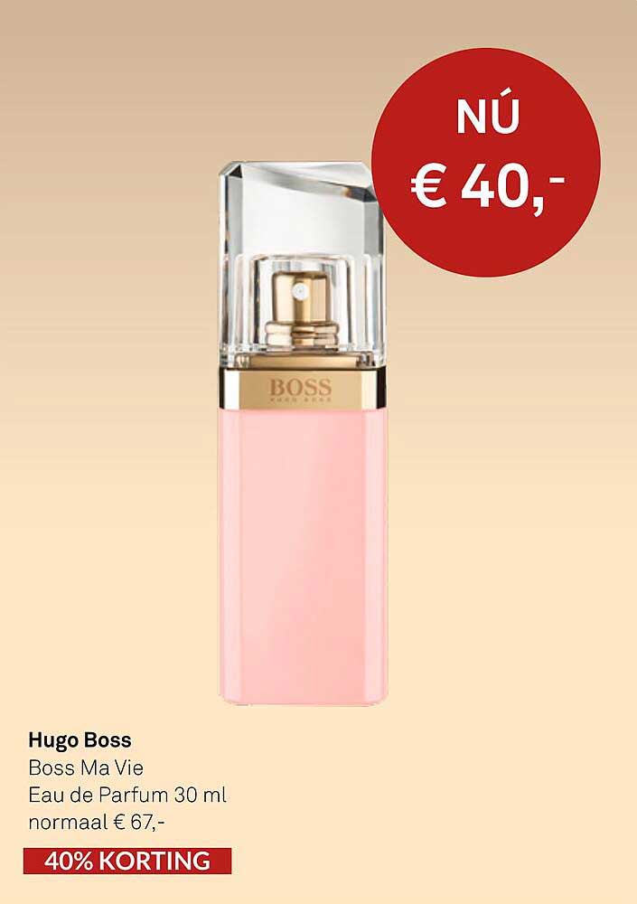 Hugo Boss Boss Ma Vie Eau De Parfum 30 Ml Aanbieding bij MOOI ...