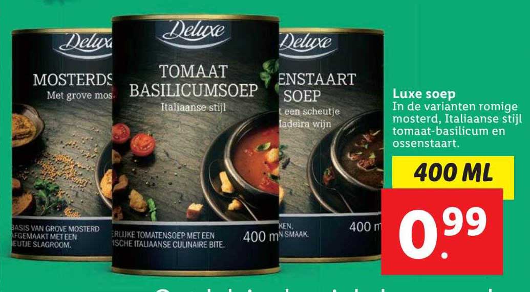 Deluxe Luxe Soep Aanbieding bij Lidl 1Folders.nl