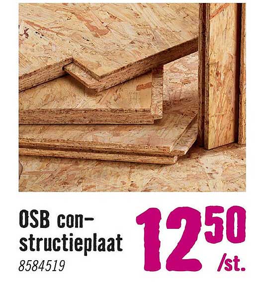 Osb Constructieplaat Aanbieding Bij Hornbach Folders Nl