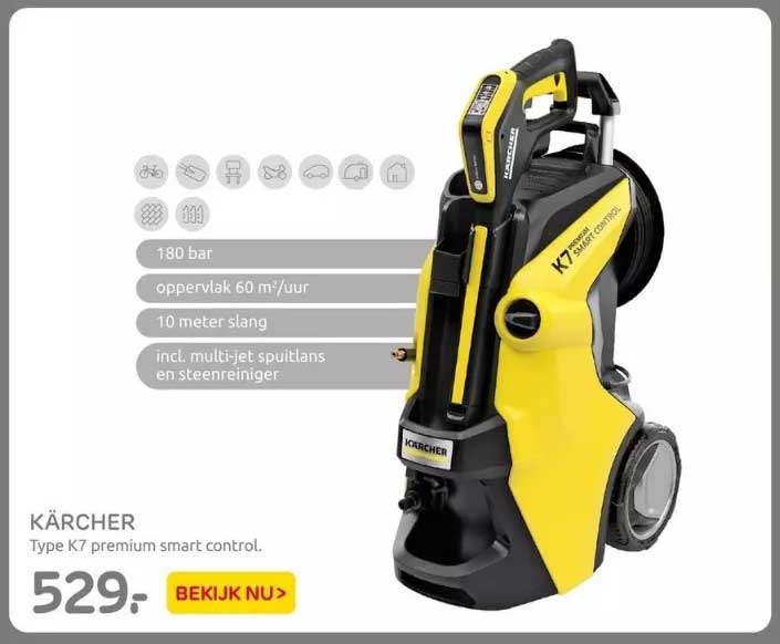 Kärcher K7 Premium Smart Control Aanbieding bij Praxis - 1Folders.nl