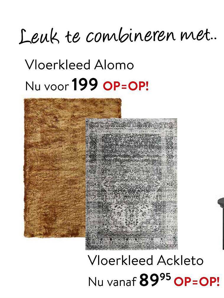 Vloerkleed Ackleto Aanbieding Bij Profijt Meubel 1Folders Nl