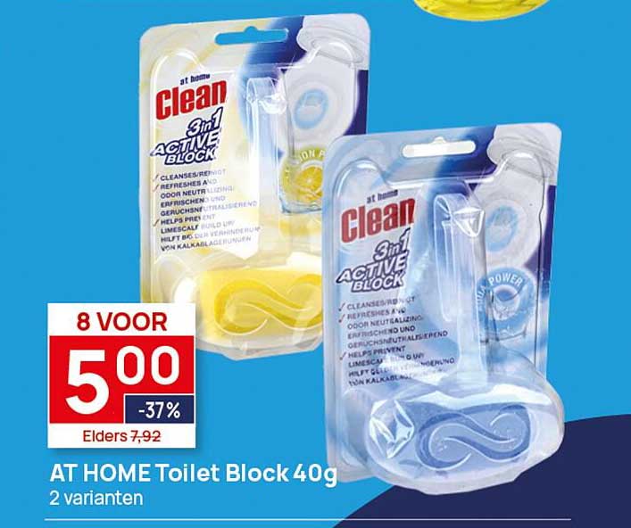 At Home Toilet Block G Aanbieding Bij Butlon Folders Nl