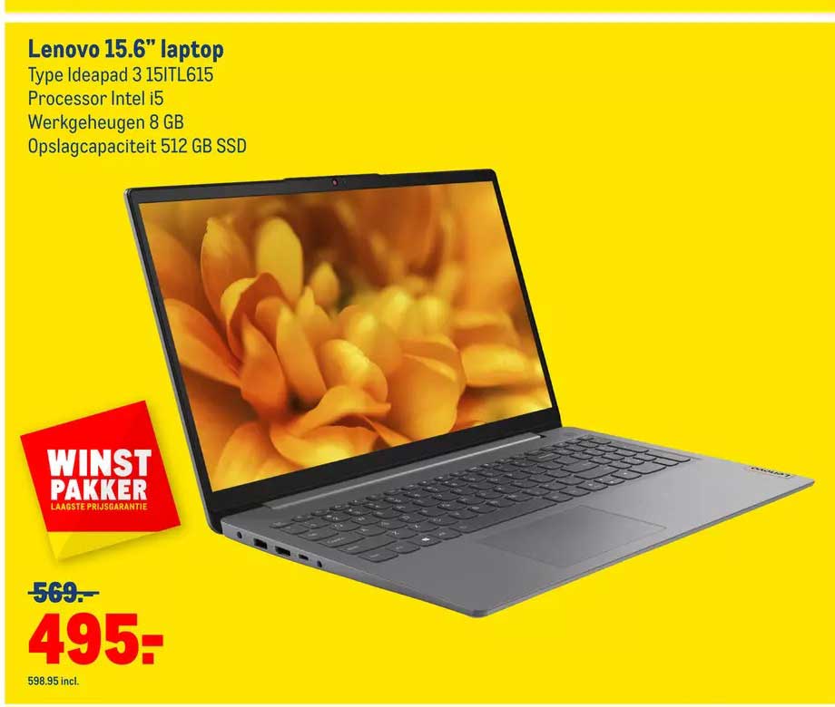 Lenovo 15 6 Laptop Ideapad 3 15ITL615 Aanbieding Bij Makro 1Folders nl lenovo-15-6-laptop-ideapad-3-15itl615-aanbieding-bij-makro-1folders-nl