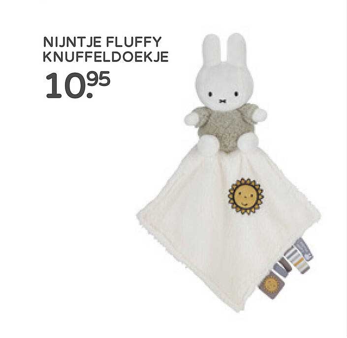 nijntje fluffy knuffeldoekje aanbieding bij prénatal 1folders nl