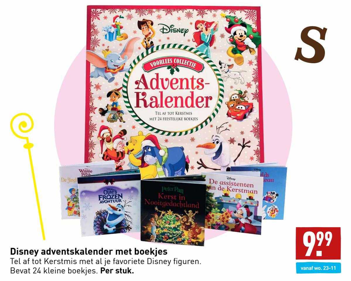 Disney Adventskalender Met Boekjes Aanbieding Bij Aldi Folders Nl