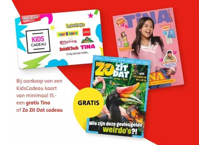 Tina Of Zo Zit Dat Cadeau Aanbieding bij Bruna - 1Folders.nl