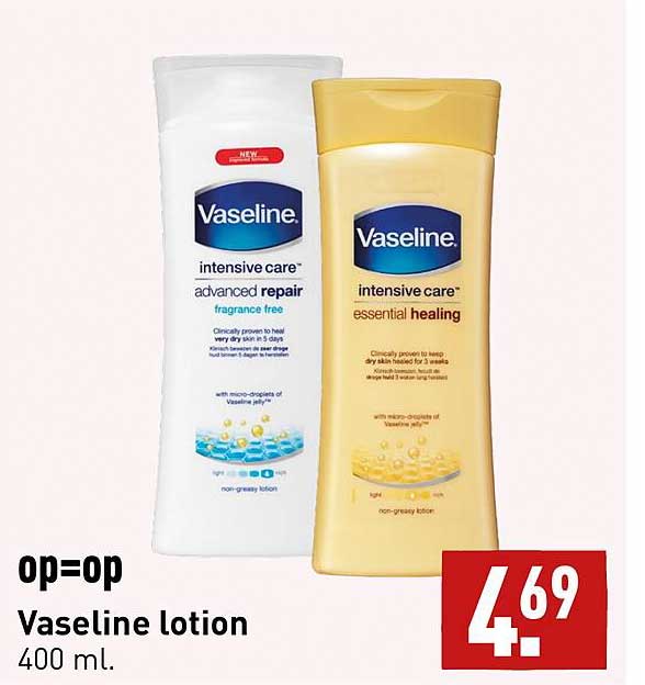 Vaseline Lotion Aanbieding bij ALDI 1Folders.nl