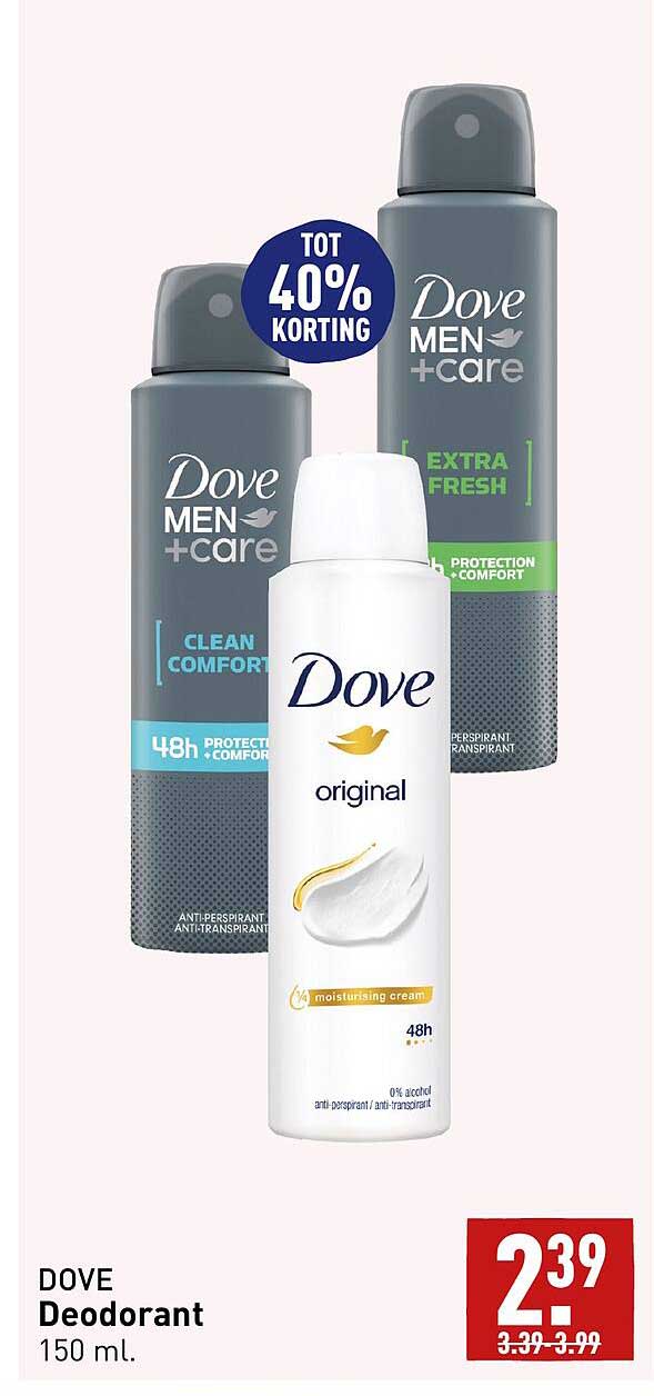 Dove Deodorant Aanbieding bij ALDI 1Folders.nl