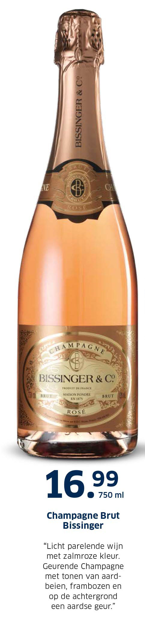 Champagne Brut Bissinger Aanbieding bij Lidl