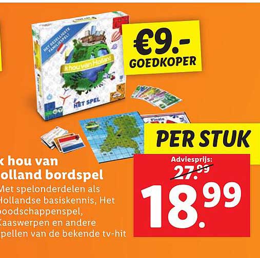 Ik Hou Van Holland Bordspel Aanbieding bij Lidl 1Folders.nl Ik Hou Van Holland Bordspel Aanbieding bij Lidl 1Folders.nl