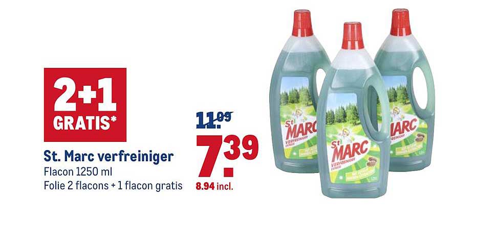 St. Marc Verfreiniger 3 flacons Voordeelverpakking