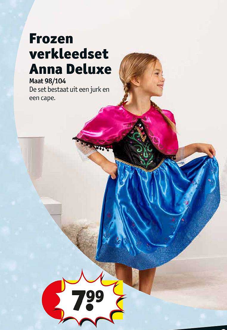 Anna jurk frozen kruidvat hot sale