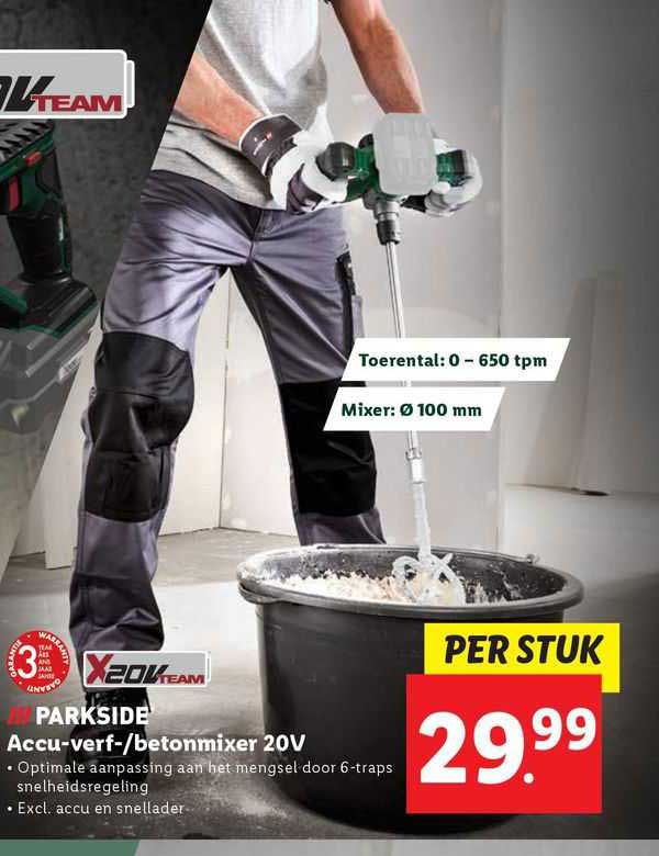 Parkside Sloophamer Met SDS-Max 20% Korting Aanbieding bij Lidl 