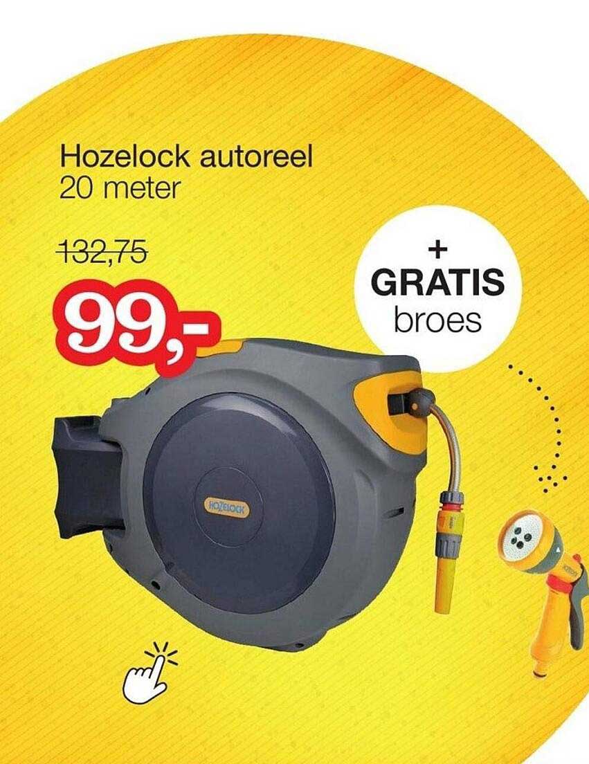 Hozelock Autoreel 40 Meter - Automatische Schlauchaufrollung