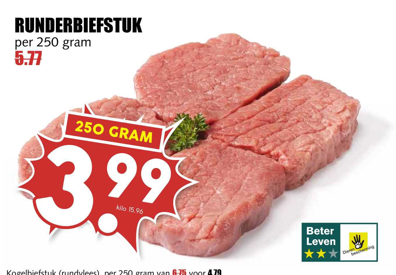 Runderbiefstuk Aanbieding Bij MCD Supermarkt - 1Folders.nl