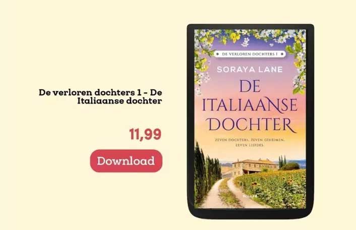 De Verloren Dochters 1 - De Italiaanse Dochter - Soraya Lane Aanbieding