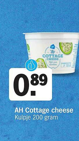 AH Cottage Cheese Aanbieding bij Albert Heijn - 1Folders.nl