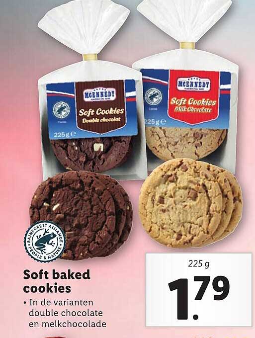 Soft Baked Cookies Aanbieding bij Lidl 1Folders.nl