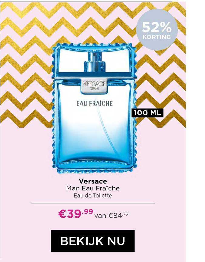 Versace Man Eau Fraiche Aanbieding bij ICI PARIS XL 1Folders.nl
